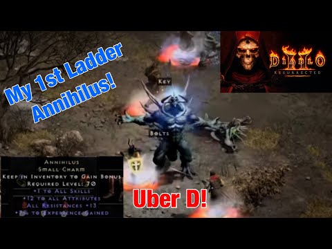 Diablo 2 Resurrected - Ladder - Annihilus (Anni) and UBER Diablo