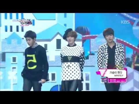 [HIT] 뮤직뱅크-인피니트  F(INFINITE F) - 가슴이 뛴다(Hearthrob).20141205