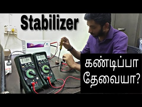 Do we really need a stabilizer?_TAMIL. Function of stabilizer shown practically.