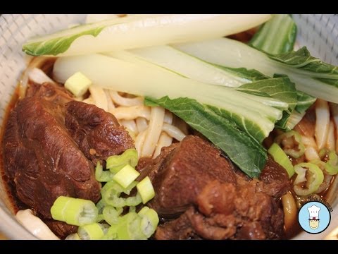 Beef Noodle Soup - 牛肉麵 (Niúròu miàn)
