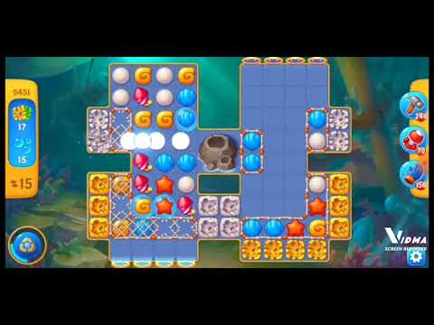 Fishdom. 9451 level no boosters and diamonds. 19 moves