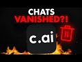 Your Character AI Chats Just Disappeared
