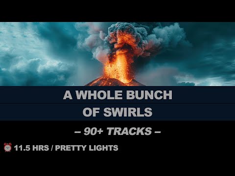 🔎  RARE & DIFFERENT SWIRLS - 90+ Live Songs - 12 Hours - Pretty Lights - Compilation Mix