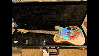 Video thumbnail for Fender Jimmy Page Dragon Artwork Telecaster UNBOXING and Play Through by Joe Sedita