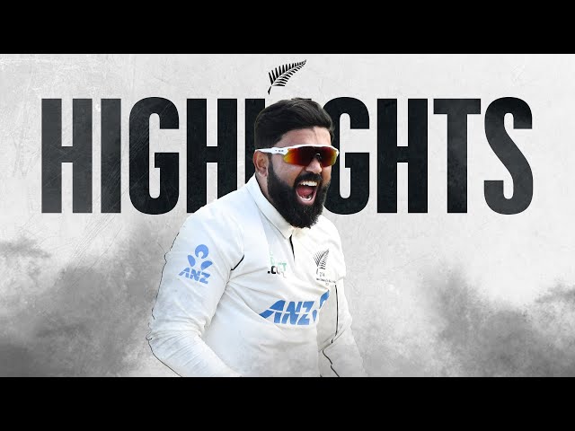 Bowlers Hunt Wickets | Highlights + Interviews | New Zealand v West Indies | 3rd Test Day 3