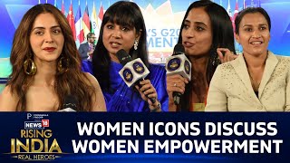 Rakul Preet Singh, Shilpa Rao, Vineeta Singh & Rani Rampal On Women Empowerment |News18 Rising India