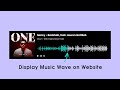 How To Add Music Wave On Website Using HTML CSS JavaScript | Wavesurfer Tutorial