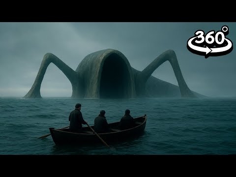 Underwater DRONE Catches SEA EATER VS BLOOP VS EL GRAN MAJA in REAL LIFE in 4K 360° VR