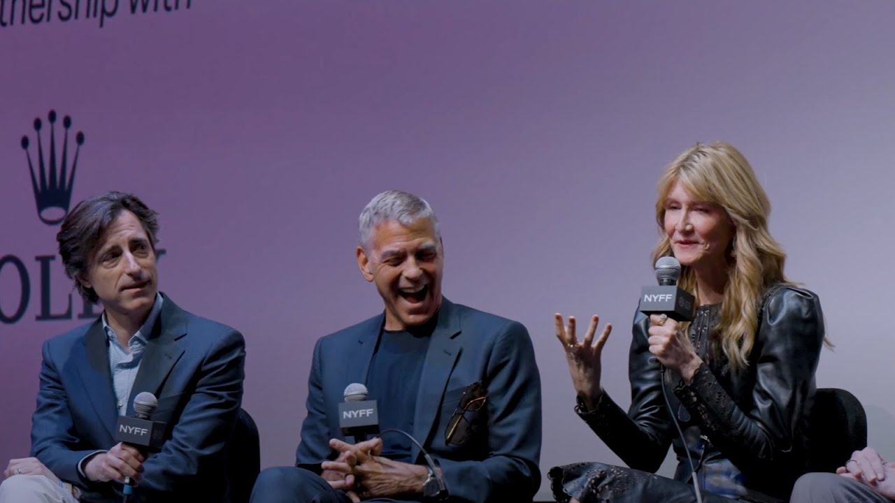 Noah Baumbach, George Clooney, Laura Dern, Billy Crudup & Riley Keough on Jay Kelly