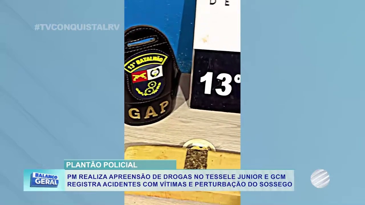 Plantão policial: drogas apreendidas e acidente com vítima em Lucas do Rio Verde