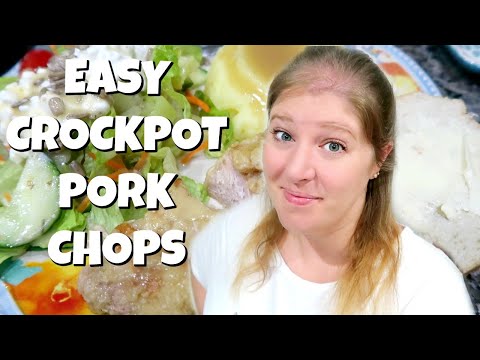 CROCKPOT HOMESTYLE PORK CHOPS | CROCKTOBER EPISODE #2