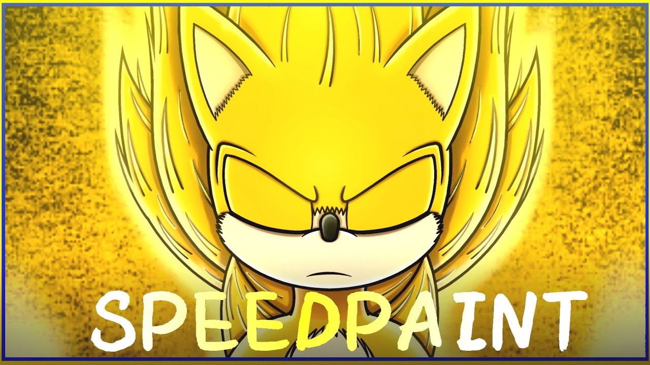 Sonic Movie 2 - Super Sonic (Speedpaint)