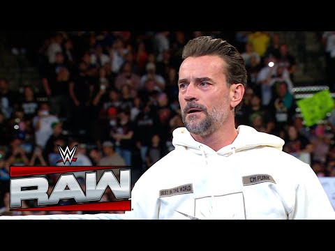 CM Punk Entrance: WWE Raw, October 27, 2025