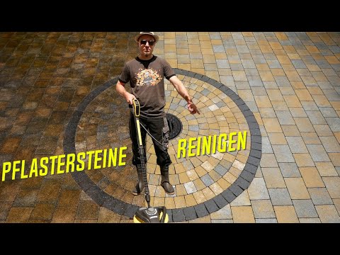 Gently clean paving stones and protect them from green growth - Don't make these mistakes!