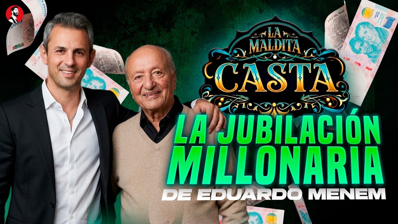 🔥 ESCÁNDALO MILLONARIO: Eduardo Menem Cobra $41 MILLONES de Jubilación + $1.500 Millones Retroactivo