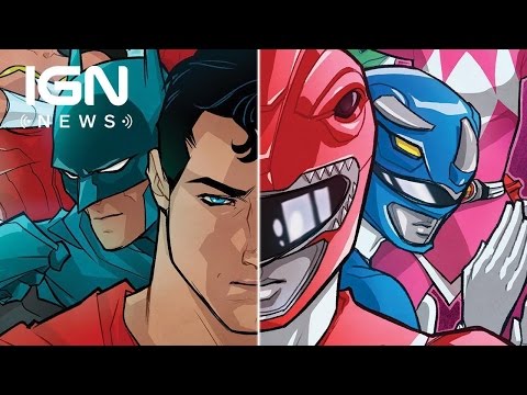 Justice League / Power Rangers Comic Book Crossover Coming - IGN News