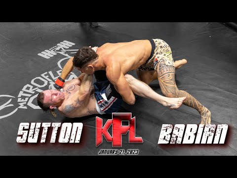 Babian vs Sutton | Middleweight Championship FIGHT: Jan 21st, 2023