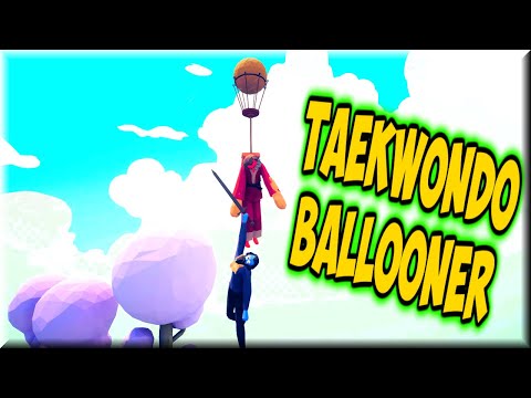 Taekwondo Ballooner vs Every Faction+Bonus 2/2 - TABS MODS GAMEPLAY