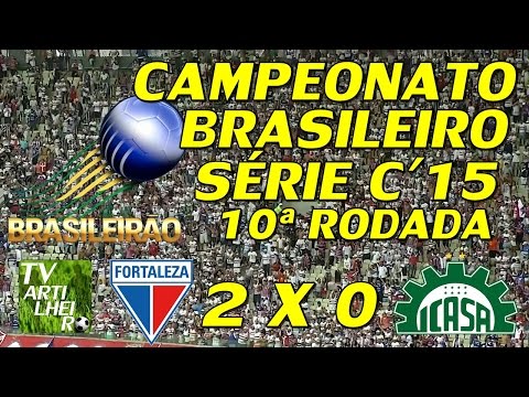 [Série C '15] Fortaleza EC 2 X 0 ADRC Icasa - Melhores Momentos - TV ARTILHEIRO