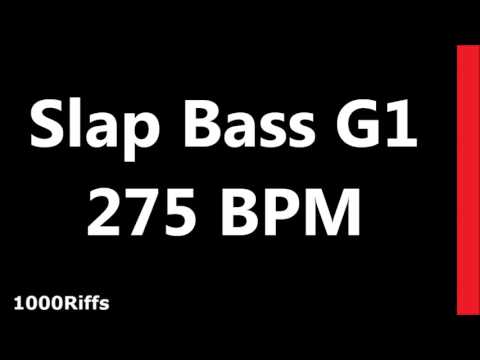 Slap Bass Metronome G1 : 275 BPM : Beats Per Minute