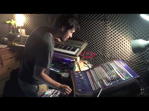 DEEP TECHNO  studio jam with Moog sub 37, roland SH 101, TR-8, Midas Venice, Eventide time, Strymon