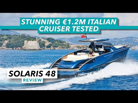 Stunning $1.45m Italian cruiser tested | Solaris Power 48 Open review & tour | Motor Boat & Yachting