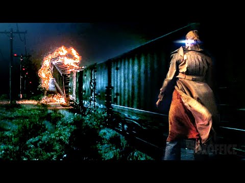 The Biggest Train Crash ever put on tape | Super 8 | CLIP
