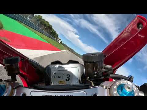 Portimao onboard Ducati V4R lap 1.51min 13.11.2023.