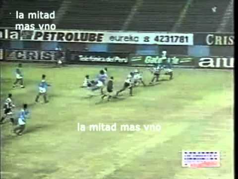 Alianza Lima 2 Emelec 1 Copa CONMEBOL 1996 (Goles de Careca y A.Gonzales)