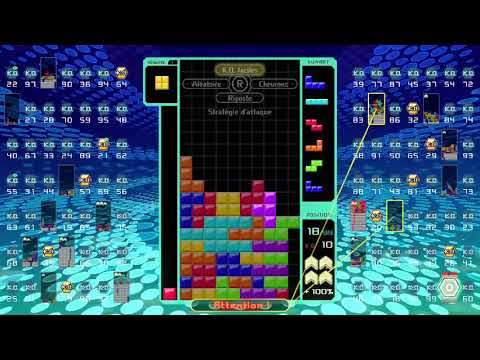 [Tetris 99] to the beat