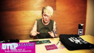 OTEP opens the ATAVIST Packages - IN STORES TODAY!