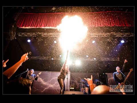 Alejandra Burgos - NO HAPPINESS - FYRE! Live in Belgium - Opening up for Anastacia