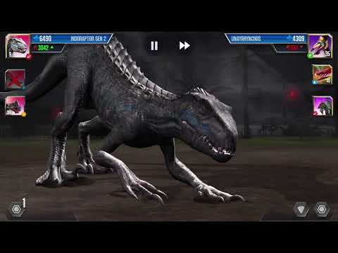 BATTLE STAGE 81-82 JURASSIC WORLD THE GAME