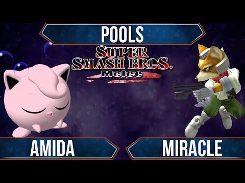 TTS6 - Amida (Jigglypuff) vs Mirac1e (Fox) - Melee Pools