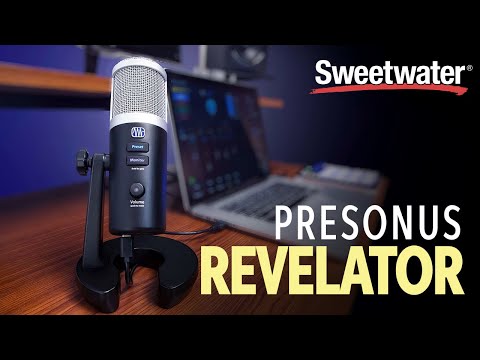 PreSonus Revelator USB-C Microphone with StudioLive Voice Effects  Processing | Sweetwater