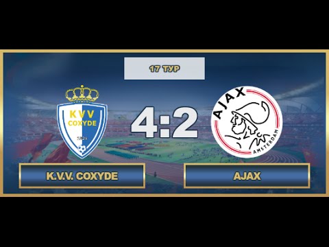 AFL. Benelux. Premier Division. Tour 17. K.V.V. Coxyde - Ajax