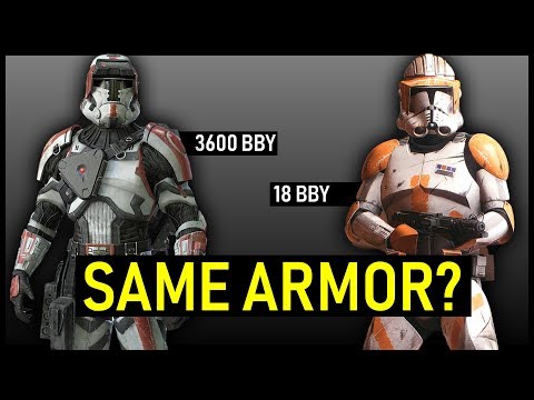 Why do CLONES and OLD REPUBLIC TROOPERS look so similar? | Star Wars Lore
