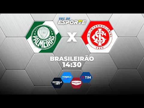 Palmeiras e Internacional se enfrentam pelo Campeonato Brasileiro 2026