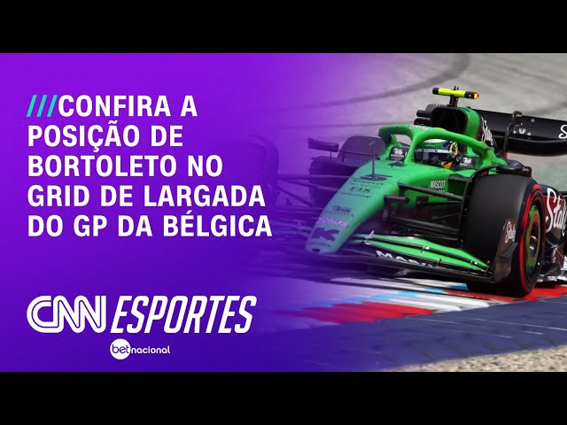 GP da Bélgica de F1: Bortoleto conquista a 10ª posição no grid de largada | CNN PRIME TIME