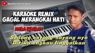Download lagu Gagal Merangkai Hati,Maulana Wijaya{Karaoke Remix} mp3