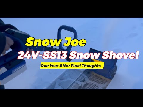 Snow Joe 24V-SS13 a Year After Final Thoughts