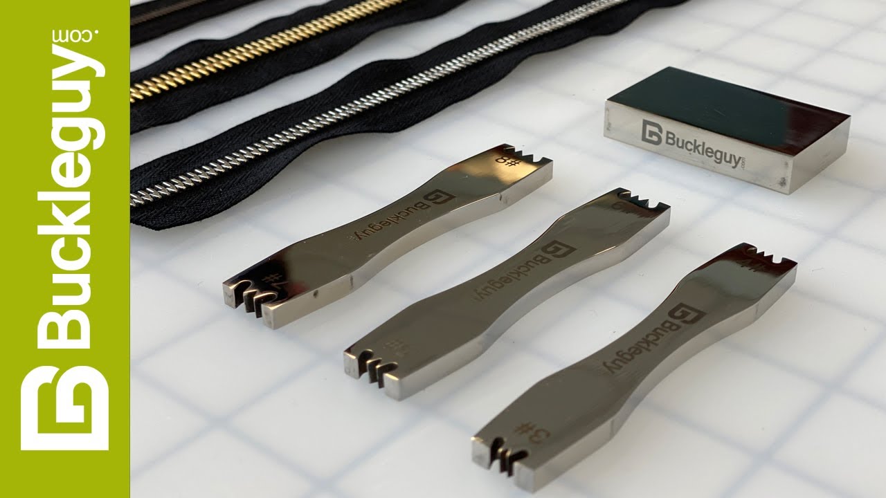 How to Remove Zipper Teeth for Leather Bags, Garments, Jackets & Accessories