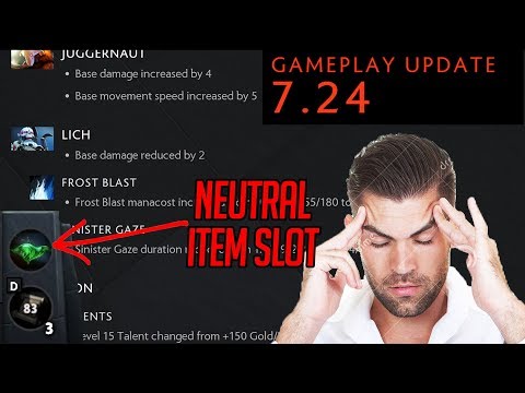RIP Shrines and 1 Neutral Slot - Dota 7.24 Patch Review