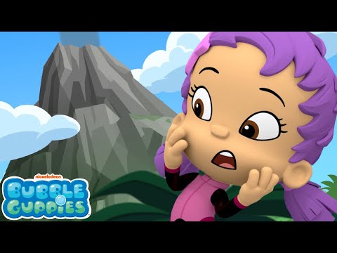 Oona Gets Lost on Volcano Island! 🌋 | Bubble Guppies
