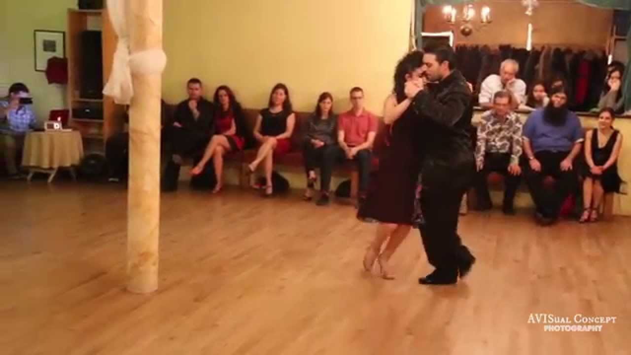 Marcos Dario Pereria & Florencia Borgnia  perform at Domingo Tango Club, November 29, 2015