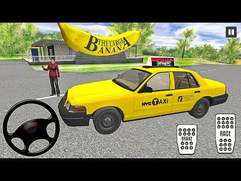 Yellow Cab Game 3D - City Taxi Driver Sim 2016 - Android Gameplay