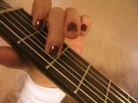 Hänschen klein (Kinderlied) guitar lesson with lyrics
