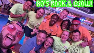 Carnival Celebration Sea Day 3! 03.10.26 80's Rock & Glow, Bonsai Sushi, & Plain Ole Fashion FUN!