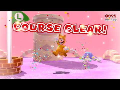 Super Mario 3D World [Switch] 3-4 Speedrun - Time: 5 (Tied WR)