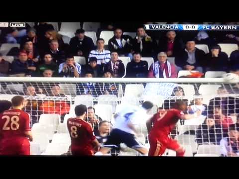 FC Valencia 1:1 FC Bayern Full Highlights